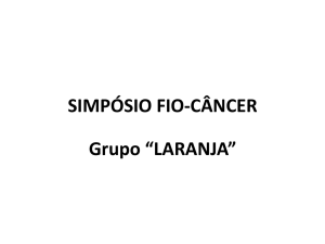 Grupo de Pesquisa FIO-CANCER LARANJA