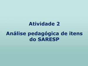 Slide 1 - Diretoria de Ensino Região de Santo André