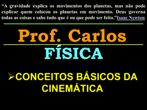 Conceitos Básicos da Cinemática