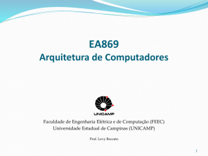 Arquitetura de computadores - DCA