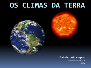 os climas da terra