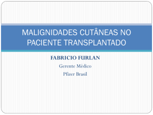 Dr Fabricio Furlan - Apresentação Joinville 01 - Fundação Pró-Rim