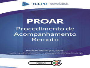Proar - TCE-PR - Estado do Paraná