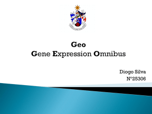 Geo Gene Expression Omnibus