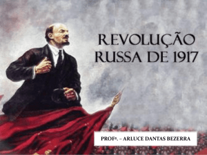 Revolução Russa.