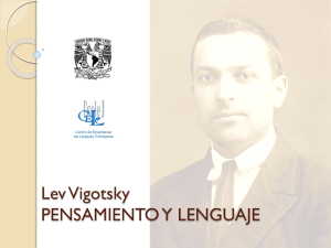 Lev Vigotsky PENSAMIENTO Y LENGUAJE - CED