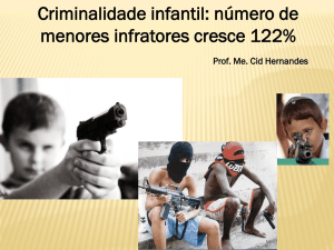 Criminalidade Infantil