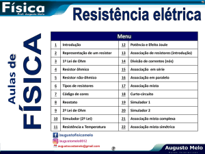 2014_RESISTÊNCIA ELÉTRICA