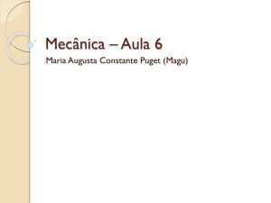 MecanicaAula6 - Professora Magu