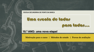 Diapositivo 1 - Agrupamento de Escolas de Ponte da Barca