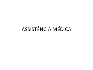 ASSISTÊNCIA MÉDICA