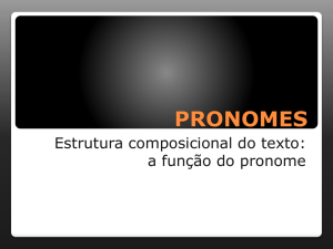 pronomes