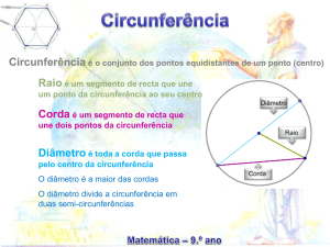 circunferência - Matemática Maluca