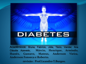 diabetes melittus - controle/educação