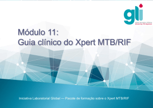 Pacote de formação sobre o Xpert MTB/RIF