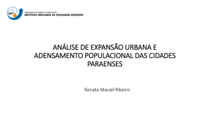 análise de expansão urbana e adensamento - wiki DPI