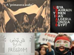 A *primavera árabe
