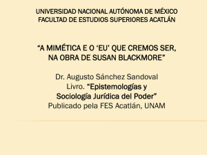 a mim&eacute;tica e o eu que queremos ser