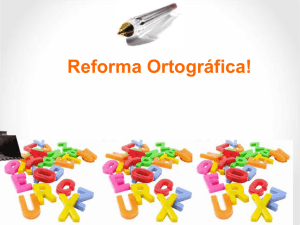 acordo ortografico