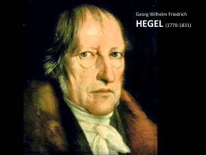 Estética – aula 6 – Hegel