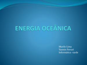 energia oceânica