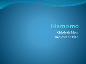 Islamismo - Portal das escolas da RAM