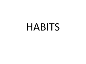 habits - Dores