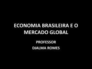 economia brasileira - Grupo Prepara Enem
