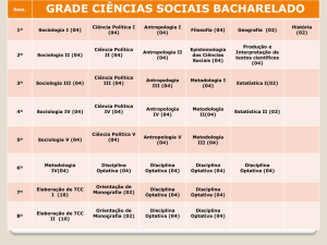 grade bacharelado