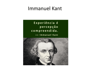 Immanuel Kant - Escola Quarup