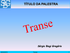 Transe - Sérgio Biagi Gregorio