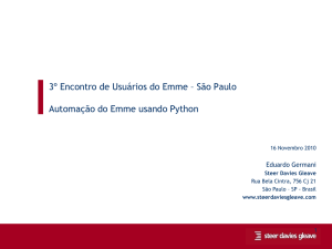 Emme+Python - INRO | Software