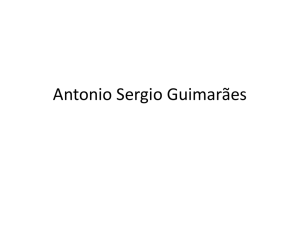 Antonio Sergio Guimarães