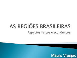 Aula – Regiões do Brasil