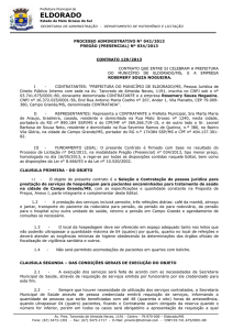 processo administrativo n° 017/2009