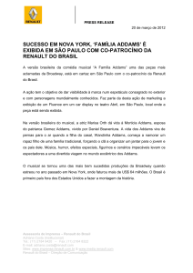Lauda Press Release - Produto