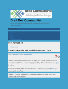 Conectando via ssh do Windows no Linux : Drall Dev Community