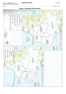 Mapa -12- 08/06/2013 22:30h COLÉGIO ATIVA Profª