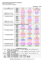 horario recuperacao