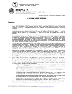 REDIPRA 12/ (Port.) Página 1 Anexo A an ORGANIZAÇÃO PAN