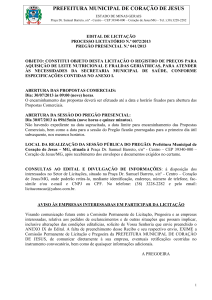 15 – da ata e validade do registro de preços