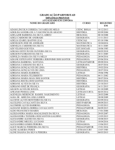 GRADUAÇÃO/PARFOR/EAD DIPLOMAS PRONTOS ATUALIZADO