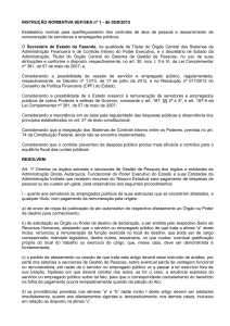Instrução normativa nº 001/SEF/SEA, de 05/08/2015