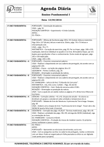 1º ANO FUNDAMENTAL PORTUGUÊS – Construção de palavras