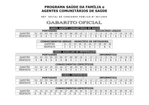 ref. edital de concurso público nº 001/2005