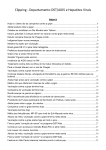 Vacinação contra a gripe termina hoje