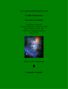 Camille Flammarion - Narrações do Infinito