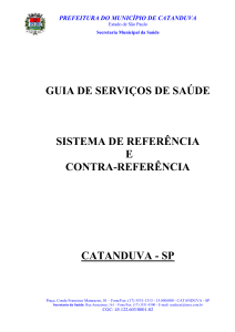 guia de serviços de saúde