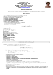 curriculum vitae