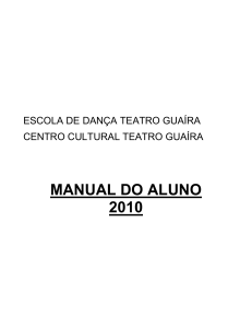 ESCOLA DE DANÇA TEATRO GUAÍRA